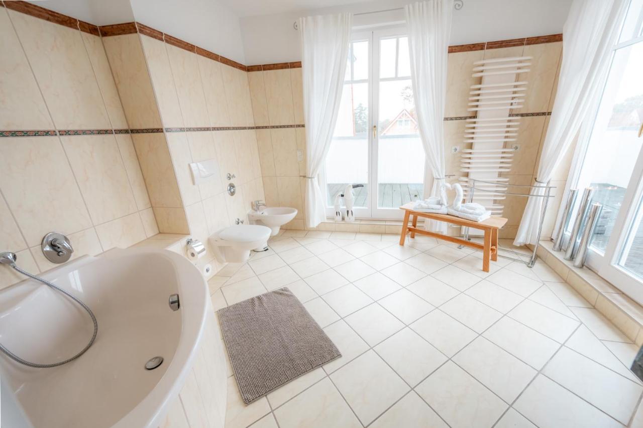 Villa Duene Mit Grosser Sonnenterrasse, Kamin, Wlan Und Tiefgarage Fuer 2-4 Personen Kühlungsborn Dış mekan fotoğraf
